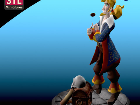 STL Files for 3D Printing - Inspired by Monkey Island and Guybrush Threepwood 3D Print Model