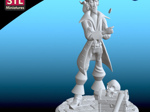 STL Files for 3D Printing - Inspired by Monkey Island and Guybrush Threepwood 3D Print Model