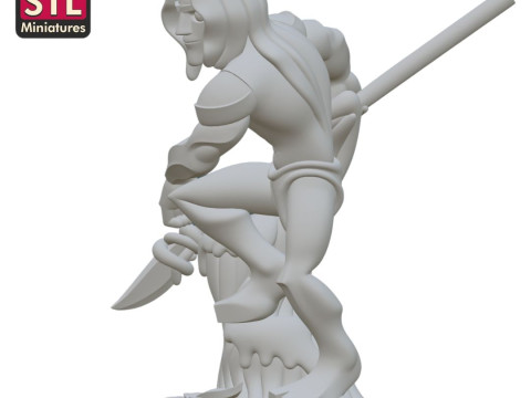 STL File for 3D Printing - Jungles Brave Protector 3D Print Model