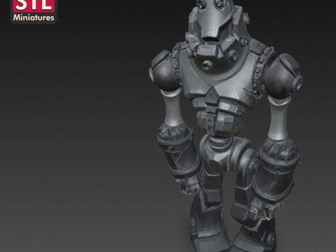TheIronGiant GiantRobot 3DPrinting STLFile Modeling ChibiCharacter 3DModels HighDetail Colle Modèles 3D en vedette