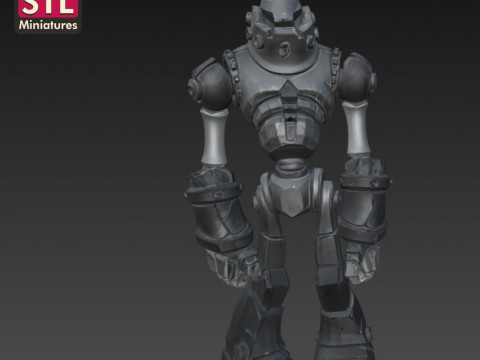 TheIronGiant GiantRobot 3DPrinting STLFile Modeling ChibiCharacter 3DModels HighDetail Colle 3D 프린트 모델
