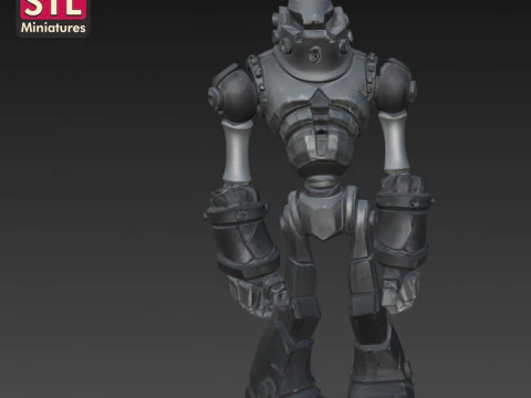 TheIronGiant GiantRobot Impresi&oacute;n 3D Modelado de archivos STLFiles Modelos 3D de personajes Chibi Colecci&oacute;n de alto detalle Modelo de impresión 3D