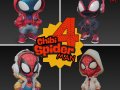 Spider-Man Mega Pack - 4-in-1 Chibi STL Collection for 3D Printing Modelo de impresión 3D