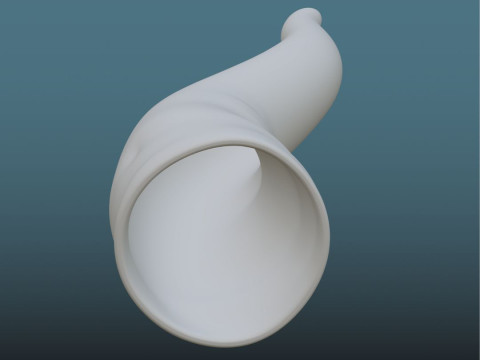 Neapolitan Lucky Horn - 3D Printing STL File - Tradition and Protection at Home 3D Baskı Modeli