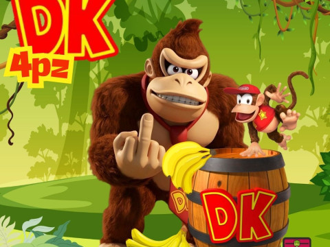Donkey Kong Helper - 3D Printing STL Kit - Explosive Barrel Assembly Set 3D Принт Модель