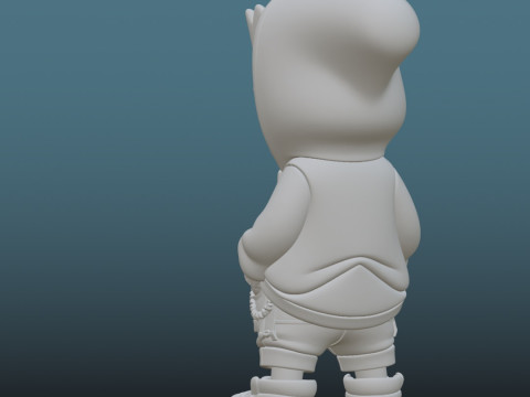 Bart Simpson Urban Sport - 3D Printing STL File 3D Принт Модель