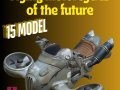 Flying Fantasy Motorcycles Pack of 15 STL Files for 3D Printing Highly Detailed Collectible Mode 3D 打印模型