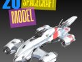 20 Unique Spacecraft Models STL File Collection for 3D Printing 3D 打印模型