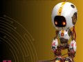 CyberKid-09 STL File Futuristic Robot Character Japanese Style Mecha Collectible Modelo de impresión 3D
