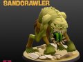 Venomous Sandcrawler STL Cartoon Monster Collectible 3D Printable Fantasy Creature Modelo de impresión 3D