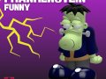 Funny Frankenstein STL Cute Comic Monster Charm Modelo de impresión 3D