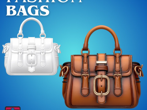 Fashion Fantasy Bag STL File Stylish Mini Handbag for 3D Printing Cute Accessory for Games Gift Modèles 3D en vedette