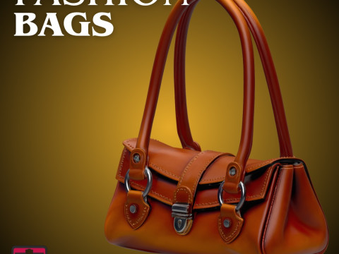 Fashion Fantasy Bag STL File Stylish Mini Handbag for 3D 3D Print Model
