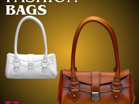 Fashion Fantasy Bag STL File Stylish Mini Handbag for 3D 3D Print Model