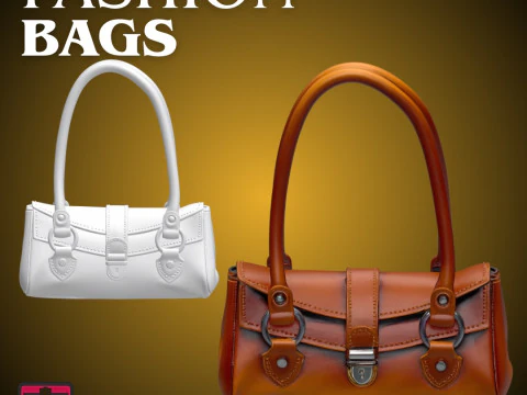 Fashion Fantasy Bag STL File Stylish Mini Handbag for 3D 3D Print Model