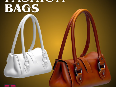 Fashion Fantasy Bag STL File Stylish Mini Handbag for 3D 3D Print Model