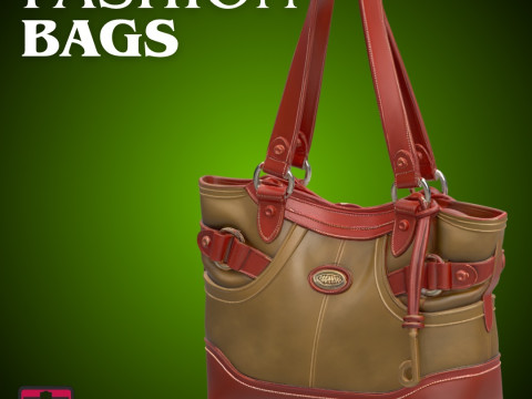 Fashion Fantasy Bag STL File Stylish Mini Handbag for 3D Modelo de impresión 3D