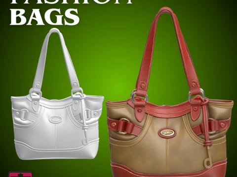 Fashion Fantasy Bag STL File Stylish Mini Handbag for 3D 3D Print Model