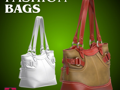 时尚幻想包 STL 文件时尚迷你手提包 3D 3D 打印模型