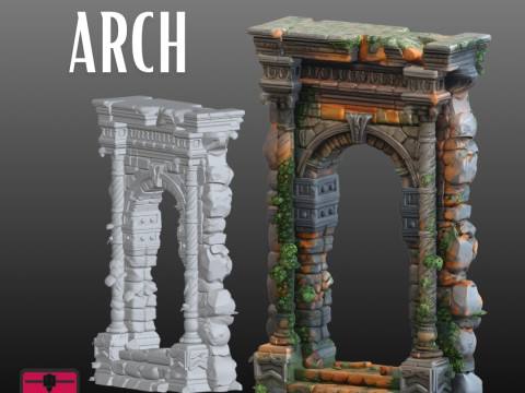 Medieval Bow STL Historical Diorama Accessory Model Cetak 3D