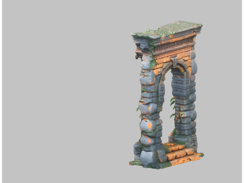 Medieval Bow STL Historical Diorama Accessory 3Dプリントモデル