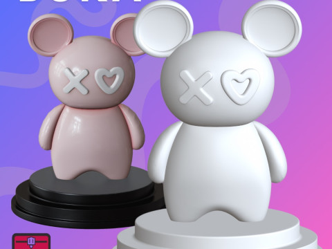 Buka Inspired STL Collectible Modello di stampa 3D