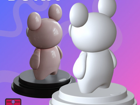 Buka Inspired STL Collectible Modello di stampa 3D