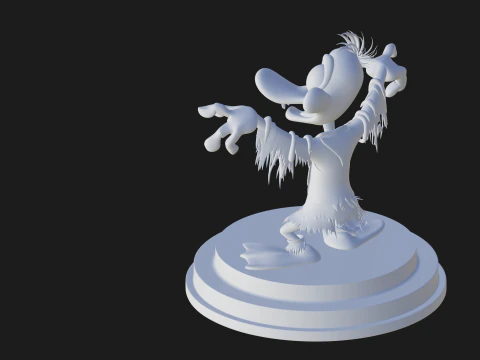 Duck Zombie STL Halloween Collectible 3D Print Model