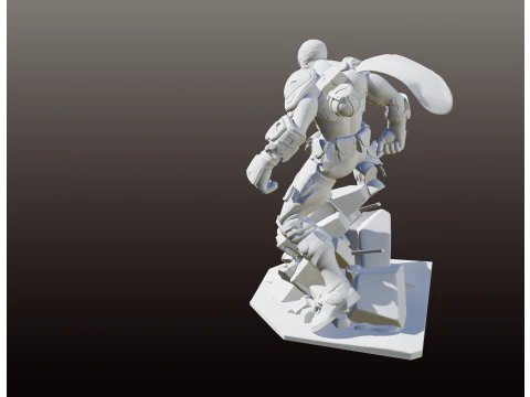 Spiderman Camo Suit STL Artistic Collectible 3D Print Model