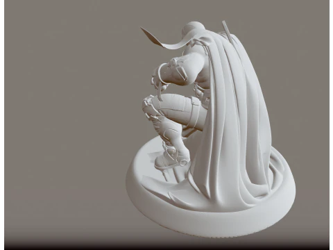 Deadpool STL Artistic Action Collectible 3D Print Model