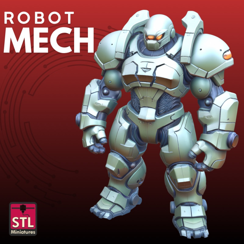 일본 기계 로봇 STL 미래 3D 프린트 모델 .c4d .max .obj .3ds .fbx .stl .blend 