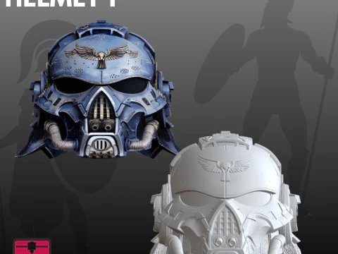 Cosplay Helmets STL Collectible s 3D Print Model
