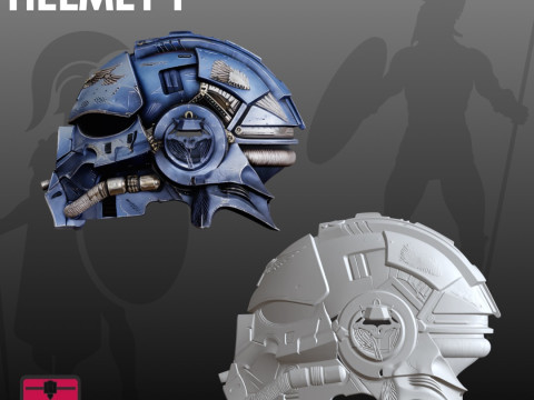 Casques de cosplay STL à collectionner Modèles 3D en vedette