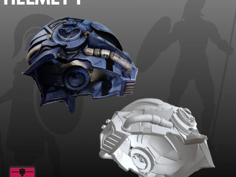 Cosplay Helmets STL Collectible s 3D Print Model