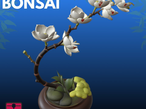 Białe kwiaty STL Elegancki charakter Model do druku 3D