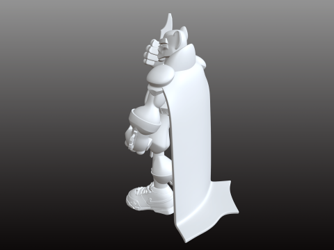 Спортивна модель STL у стилі коміксів Бетмена 3D Принт Модель