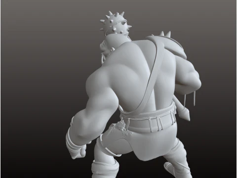 Polyphemus STL Mythical Cyclops Warrior 3D Print Model