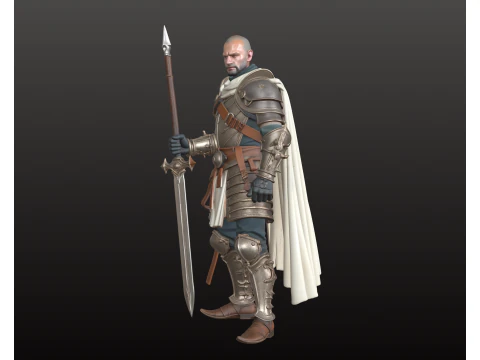 Elite Guard STL Masterfully Armed Sentinel 3D Print Model