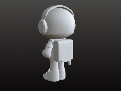 Mr Bones Style Skeleton STL Cool Collector 3D Print Model