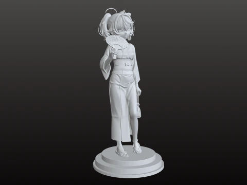 Tania Chinese Geisha STL Cultural 3D Print Model