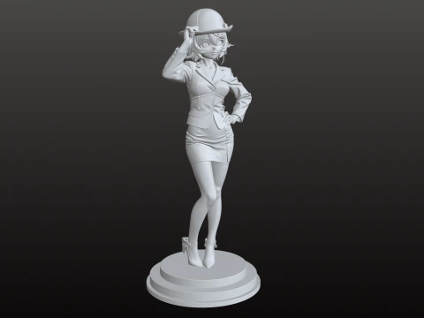Tania Hostess Edition STL Fashion 3D Print Model