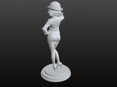 Tania Hostess Edition STL Fashion 3D Print Model