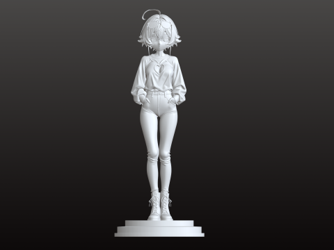 Tania In Love STL Romantyczny styl życia Model do druku 3D