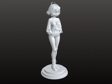 Tania In Love STL Romantic Lifestyle 3D Print Model