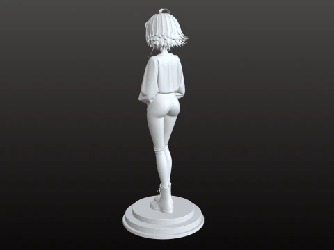 Tania In Love STL Romantic Lifestyle 3D Print Model