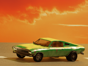 My car 3Dモデル