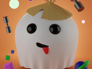 Привид 3D Модель