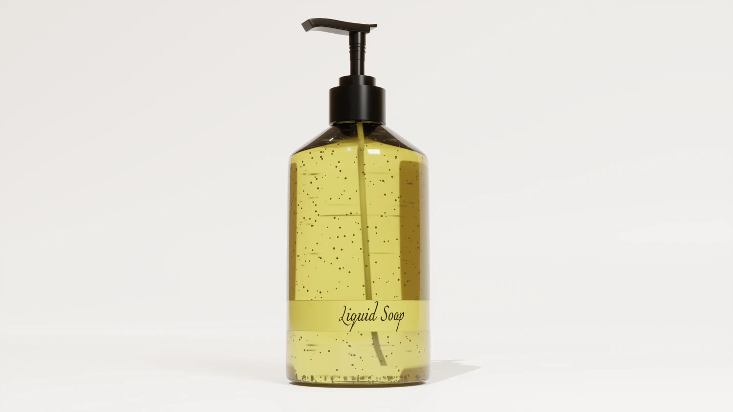 Liquid soap 3D Model .c4d .max .obj .3ds .fbx .stl .blend