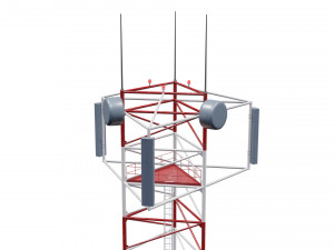 Signal tower 3D Model