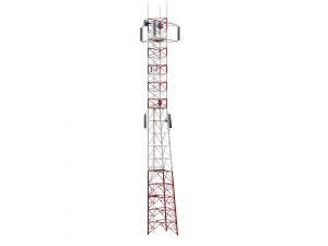 Signal tower 3D Model